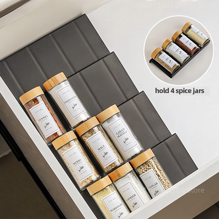 Four-layer spice drawer organizer - listing image