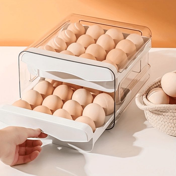 Two-layer fridge egg drawer - listing image